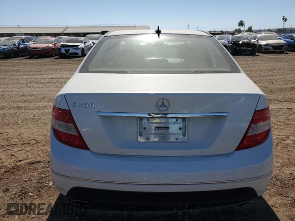 2008 Mercedes-Benz C 300 Sport with VIN WDDGF54X28F037762, listed as a Copart auction lot 65386975 with 273,402 mi miles and Clean title. Bid and sale history available at DreamBid. Image 6.