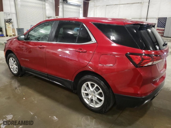 2024 Chevrolet Equinox LT with VIN 3GNAXUEG5RL135639, listed as a Copart auction lot 47895585 with 6,743 mi miles and Salvage Title. Bid and sale history available at carsss.com. Image 2.