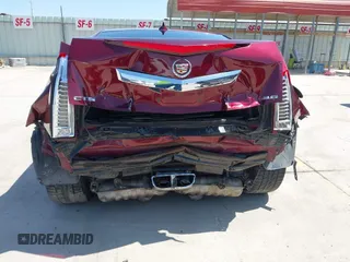 2014 Cadillac CTS Coupe Premium with VIN 1G6DD1E35E0179287, listed as a IAAI auction lot 41975243 with 92,851 mi miles. Bid and sale history available at carsss.com. Image 6.