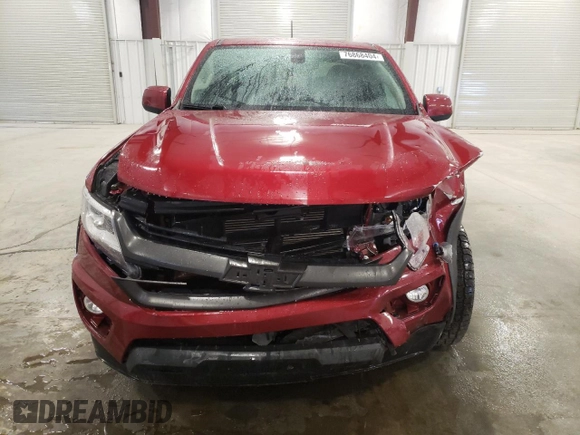 2017 Chevrolet Colorado 4WD Z71 with VIN 1GCHTDEN0H1195822, listed as a Copart auction lot 76868404 with 88,498 mi miles and Salvage Title. Bid and sale history available at carsss.com. Image 5.