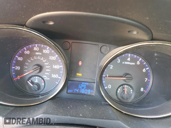 2012 Hyundai Genesis Coupe Grand Touring with VIN KMHHU6KH7CU066051, listed as a Copart auction lot 42713685 with 141,809 mi miles and Salvage title. Bid and sale history available at DreamBid. Image 9.