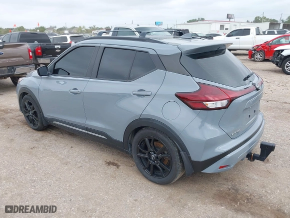 2022 Nissan Kicks SR with VIN 3N1CP5DV4NL515026, listed as a IAAI auction lot 39906023 with 60,227 mi miles. Bid and sale history available at carsss.com. Image 3.