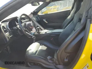 2016 Chevrolet Corvette Z51 3LT with VIN 1G1YL2D7XG5106944, listed as a Copart auction lot 46758305 with 24,802 mi miles and Salvage title. Bid and sale history available at DreamBid. Image 7.