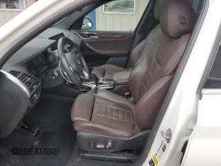 2020 BMW X3 xDrive30i with VIN 5UXTY5C02LLT32702, listed as a Copart auction lot 51238085 with 56,033 mi miles and Salvage Title. Bid and sale history available at DreamBid. Image 7.