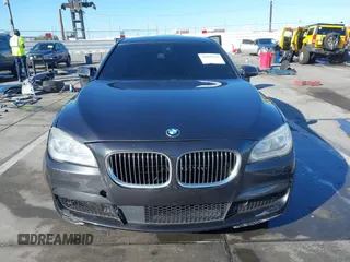 2015 BMW 7 Series 750Li with VIN WBAYE8C52FD780902, listed as a IAAI auction lot 40808265 with 102,774 mi miles. Bid and sale history available at carsss.com. Image 12.