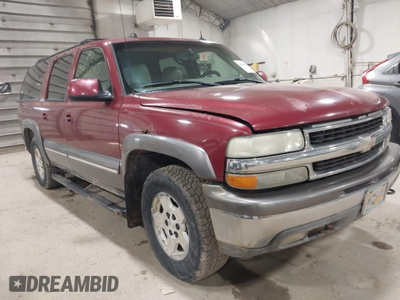 2004 Chevrolet Suburban LT z VIN 1GNFK16Z94J134187, wystawiony jako IAAI lot #41810015 z przebiegiem 262 667 mil mil oraz . Historia ofert i sprzedaży dostępna na DreamBid. Obrazek 1.