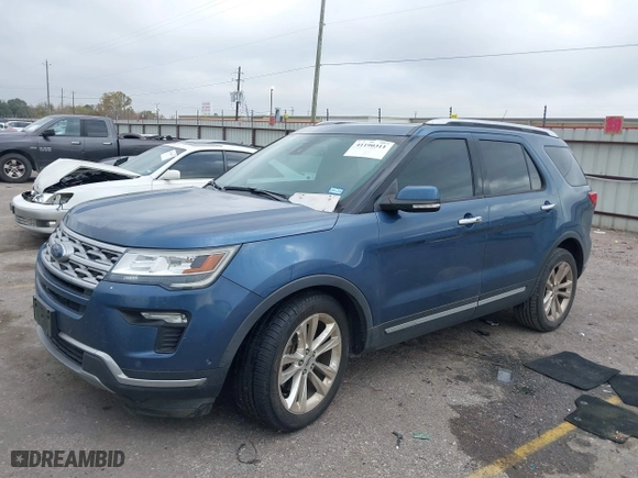 2018 Ford Explorer Limited with VIN 1FM5K7F8XJGB64639, listed as a IAAI auction lot 41190311 with 101,797 mi miles. Bid and sale history available at carsss.com. Image 17.