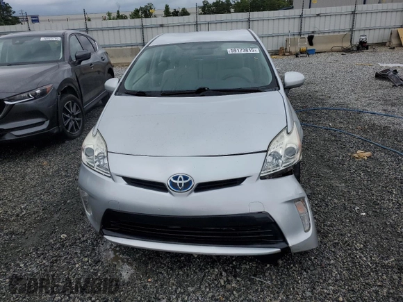 2015 Toyota Prius Four with VIN JTDKN3DU1F0396943, listed as a Copart auction lot 59173815 with 137,630 mi miles and Salvage title. Bid and sale history available at DreamBid. Image 5.