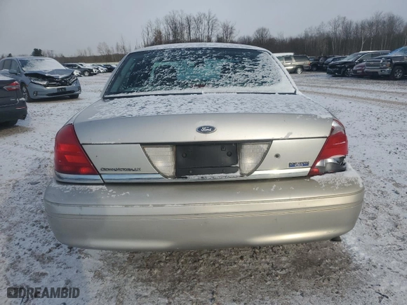 2006 Ford Crown Victoria LX with VIN 2FAFP74W56X134371, listed as a Copart auction lot 84034564 with 0 mi miles and Salvage Title. Bid and sale history available at carsss.com. Image 6.