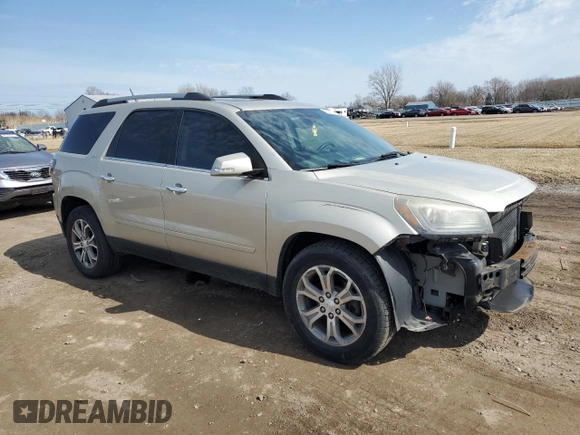 2014 GMC Acadia SLT with VIN 1GKKRRKD4EJ141730, listed as a Copart auction lot 48415335 with 155,138 mi miles and Salvage Title. Bid and sale history available at carsss.com. Image 4.