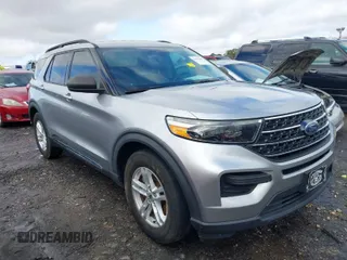 2020 Ford Explorer XLT with VIN 1FMSK7DHXLGB18222, listed as a IAAI auction lot 41541109 with 100,649 mi miles. Bid and sale history available at carsss.com. Image 1.