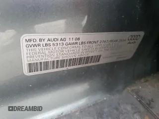 2009 Audi A6 Premium Plus z VIN WAUSG74F19N020332, wystawiony jako Copart lot #84700374 z przebiegiem 116 367 mil mil oraz Szkoda całkowita • Salvage title. Historia ofert i sprzedaży dostępna na DreamBid. Obrazek 12.