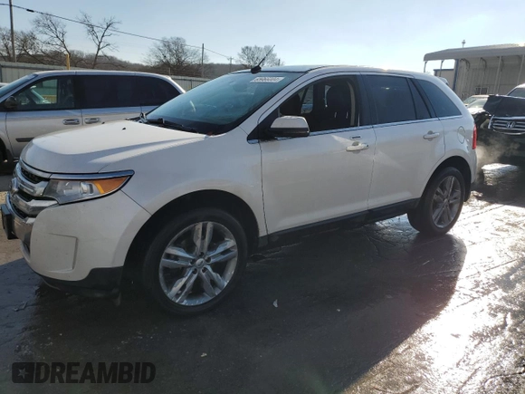 2013 Ford Edge Limited with VIN 2FMDK3KC7DBB74698, listed as a Copart auction lot 85966004 with 132,946 mi miles and Salvage Title. Bid and sale history available at carsss.com. Image 1.
