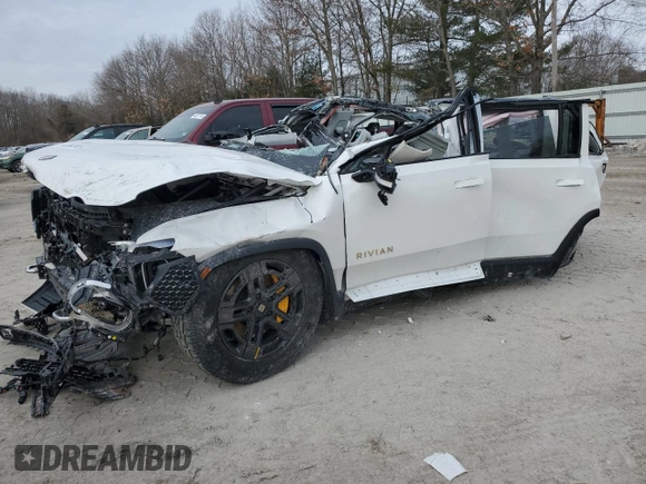 2023 Rivian R1S Adventure with VIN 7PDSGABA7PN014807, listed as a Copart auction lot 53907365 with 0 mi miles and Salvage Title. Bid and sale history available at carsss.com. Image 1.