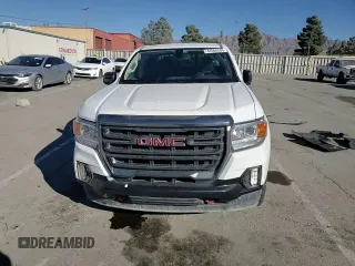 2022 GMC Canyon 4WD AT4 w/Leather with VIN 1GTG6FEN2N1200285, listed as a Copart auction lot 44564205 with 118,711 mi miles and Salvage Title. Bid and sale history available at carsss.com. Image 10.