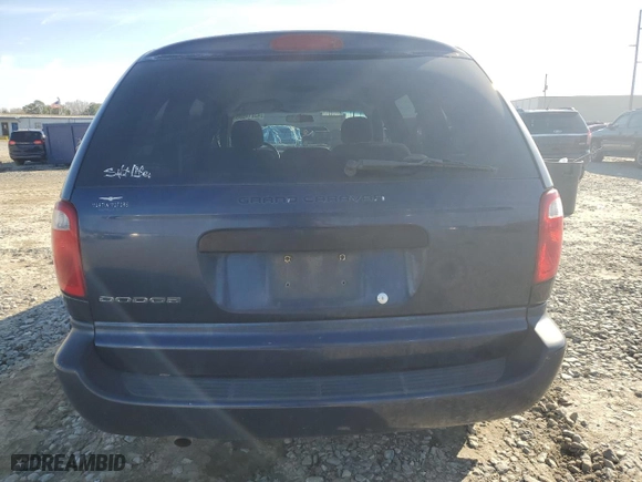 2006 Dodge Grand Caravan SE with VIN 1D4GP24R66B719476, listed as a Copart auction lot 43019595 with 32,681 mi miles and Salvage Title. Bid and sale history available at carsss.com. Image 6.