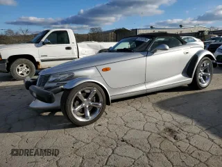 2001 Plymouth Prowler z VIN 1P3EW65G61V700039, wystawiony jako Copart lot #82292754 z przebiegiem 35 401 mil mil oraz Tytuł czysty. Historia ofert i sprzedaży dostępna na DreamBid. Obrazek 1.