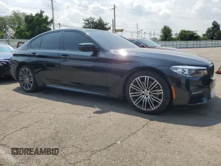 2019 BMW 5 Series 540i xDrive z VIN WBAJE7C55KWW20197, wystawiony jako Copart lot #58353645 z przebiegiem 50 431 mil mil oraz Szkoda całkowita • Salvage title. Historia ofert i sprzedaży dostępna na DreamBid. Obrazek 4.