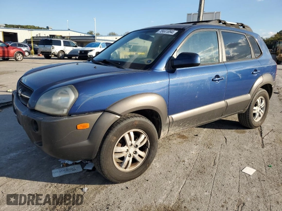 2006 Hyundai Tucson GLS with VIN KM8JN12D66U413789, listed as a Copart auction lot 70441894 with 194,126 mi miles and Salvage Title. Bid and sale history available at carsss.com. Image 1.