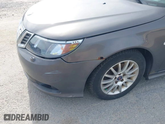 2008 Saab 9-3 with VIN YS3FB49Y481135503, listed as a IAAI auction lot 42151949 with 173,778 mi miles. Bid and sale history available at carsss.com. Image 6.