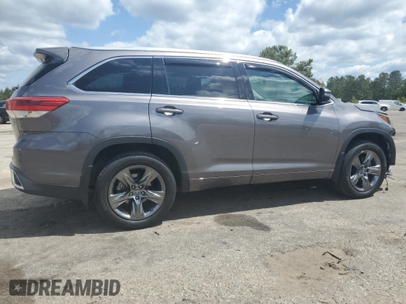 2017 Toyota Highlander Limited z VIN 5TDDZRFH0HS459093, wystawiony jako Copart lot #54344505 z przebiegiem 122 808 mil mil oraz Szkoda całkowita • Salvage title. Historia ofert i sprzedaży dostępna na DreamBid. Obrazek 3.