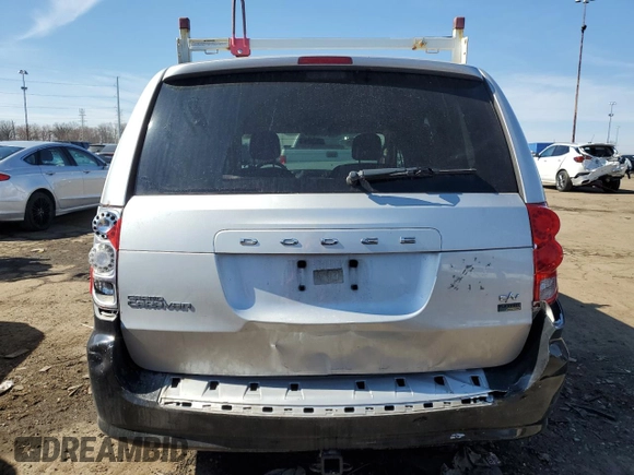 2011 Dodge Grand Caravan Cargo with VIN 2D4RN1AG5BR725941, listed as a Copart auction lot 50244065 with 57,831 mi miles and Salvage Title. Bid and sale history available at carsss.com. Image 6.