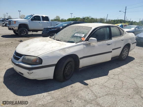 2003 Chevrolet Impala with VIN 2G1WF52E839200013, listed as a Copart auction lot 51873464 with 0 mi miles and Non Repairable. Bid and sale history available at carsss.com. Image 1.