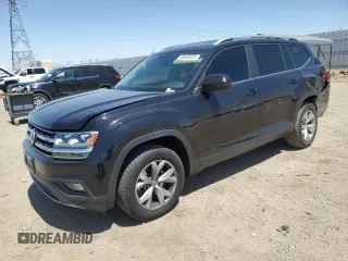 2019 Volkswagen Atlas SE with VIN 1V2DP2CA1KC590593, listed as a Copart auction lot 53830035 with 79,103 mi miles and Salvage title. Bid and sale history available at DreamBid. Image 1.
