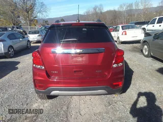 2018 Chevrolet Trax Premier with VIN 3GNCJRSB4JL176333, listed as a IAAI auction lot 40914154 with 66,689 mi miles. Bid and sale history available at carsss.com. Image 16.