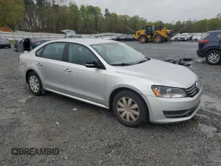 2013 Volkswagen Passat S with VIN 1VWAP7A34DC024241, listed as a Copart auction lot 49854295 with 89,221 mi miles and Salvage title. Bid and sale history available at DreamBid. Image 4.