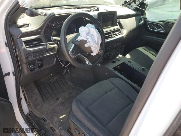 2022 Chevrolet Tahoe Commercial with VIN 1GNSCLEDXNR221838, listed as a Copart auction lot 52628815 with 0 mi miles and Salvage Title. Bid and sale history available at carsss.com. Image 8.