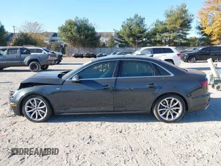 2019 Audi A4 Premium Plus with VIN WAUENAF44KA110793, listed as a IAAI auction lot 40676447 with 93,832 mi miles. Bid and sale history available at carsss.com. Image 14.