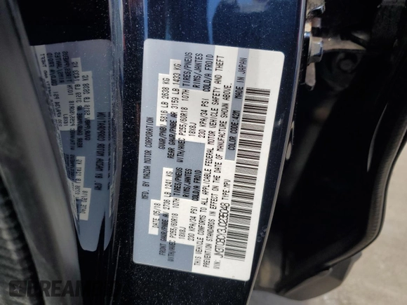 2018 Mazda CX-9 Touring with VIN JM3TCBCY3J0235048, listed as a Copart auction lot 61043915 with 82,869 mi miles and Salvage title. Bid and sale history available at DreamBid. Image 13.