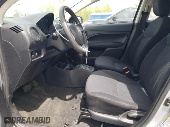 2015 Mitsubishi Mirage DE z VIN ML32A3HJ2FH032384, wystawiony jako Copart lot #54233015 z przebiegiem 87 927 mil mil oraz Szkoda całkowita • Salvage title. Historia ofert i sprzedaży dostępna na DreamBid. Obrazek 7.