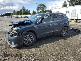 2015 Nissan Rogue SL z VIN 5N1AT2MV1FC837436, wystawiony jako Copart lot #57915945 z przebiegiem 86 324 mil mil oraz Szkoda całkowita • Salvage title. Historia ofert i sprzedaży dostępna na DreamBid. Obrazek 1.