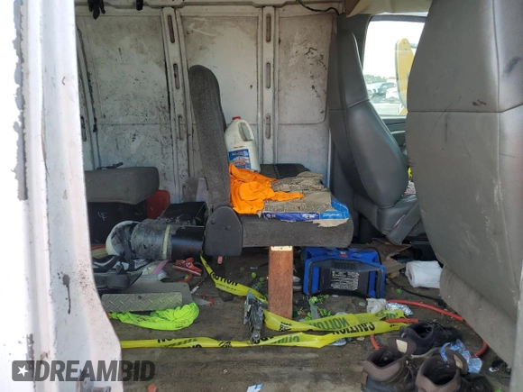 2007 Chevrolet Express Cargo z VIN 1GCHG35U871114506, wystawiony jako Copart lot #72678544 z przebiegiem 272 970 mil mil oraz Szkoda całkowita • Salvage title. Historia ofert i sprzedaży dostępna na DreamBid. Obrazek 11.