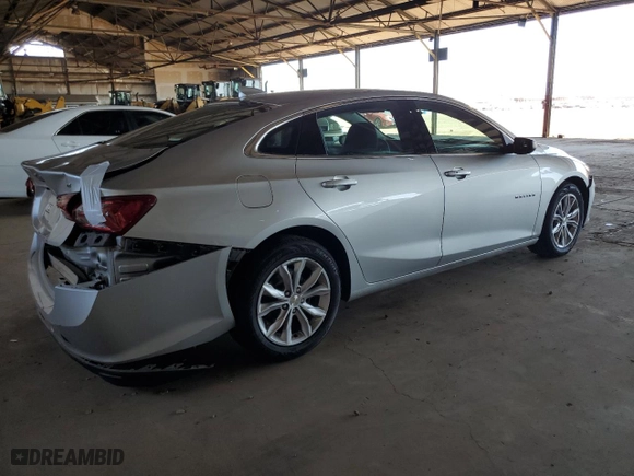 2020 Chevrolet Malibu LT with VIN 1G1ZD5STXLF054688, listed as a Copart auction lot 70498884 with 93,362 mi miles and Salvage Title. Bid and sale history available at carsss.com. Image 3.
