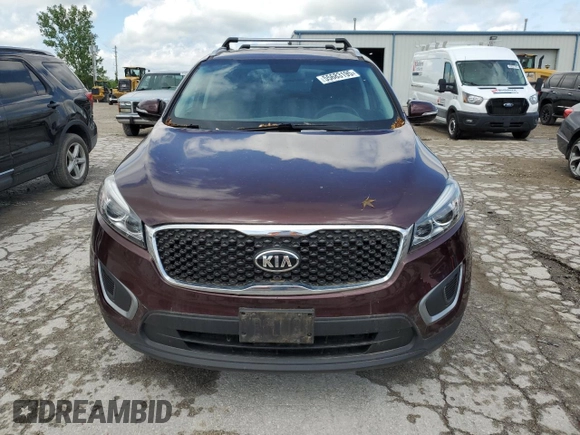 2016 Kia Sorento LX with VIN 5XYPG4A34GG127669, listed as a Copart auction lot 55683195 with 84,277 mi miles and Clean Title. Bid and sale history available at carsss.com. Image 5.