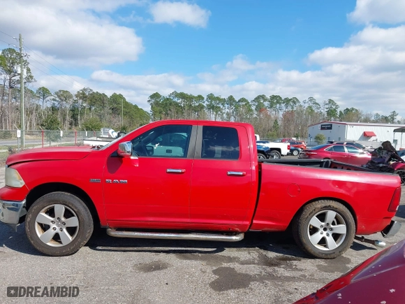 2010 Dodge Ram 1500 SLT with VIN 1D7RB1GT7AS214678, listed as a IAAI auction lot 41635619 with 139,676 mi miles. Bid and sale history available at carsss.com. Image 14.