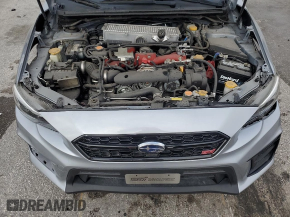 2020 Subaru WRX STI with VIN JF1VA2E6XL9820653, listed as a Copart auction lot 46709145 with 13,134 mi miles and Salvage Title. Bid and sale history available at carsss.com. Image 11.