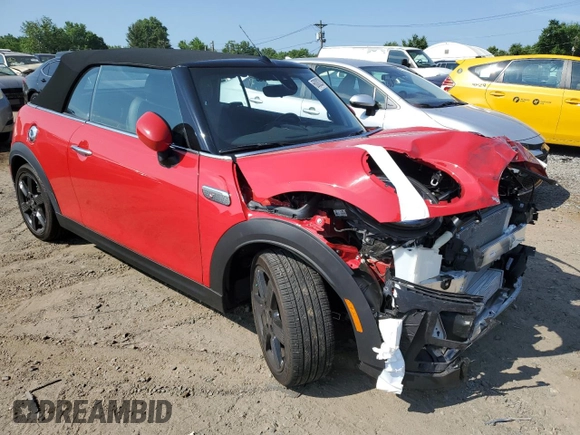 2022 MINI Convertible Cooper S с VIN WMW43DL09N3N61439, выставлен на аукционе Copart как лот 60082884 с пробегом Не указан миль и Списание • Salvage title. История ставок и продаж доступна на DreamBid. Изображение 4.