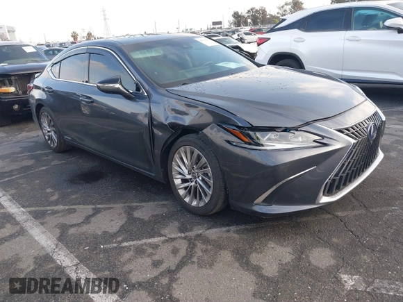 2022 Lexus ES 300h Luxury with VIN 58AEA1C16NU014227, listed as a IAAI auction lot 41504883 with 55,850 mi miles and . Bid and sale history available at DreamBid. Image 1.
