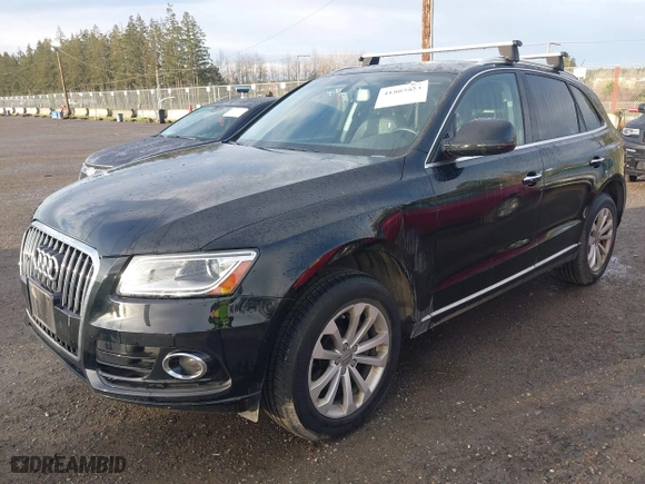 2015 Audi Q5 Premium with VIN WA1CFAFPXFA113229, listed as a IAAI auction lot 41805623 with 111,455 mi miles. Bid and sale history available at carsss.com. Image 17.