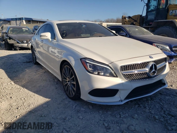 2015 Mercedes-Benz CLS 550 with VIN WDDLJ7DB7FA150002, listed as a Copart auction lot 87721385 with 115,718 mi miles and Salvage title. Bid and sale history available at DreamBid. Image 4.