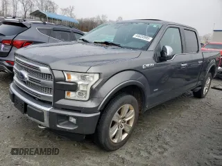 2015 Ford F-150 XLT w/HD Payload Pkg with VIN 1FTFW1EG0FFB37367, listed as a Copart auction lot 44634995 with 131,628 mi miles and Salvage Title. Bid and sale history available at carsss.com. Image 1.