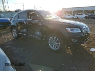 2017 Audi Q5 Premium with VIN WA1C2AFPXHA094924, listed as a Copart auction lot 42546235 with 0 mi miles and Salvage Title. Bid and sale history available at carsss.com. Image 4.