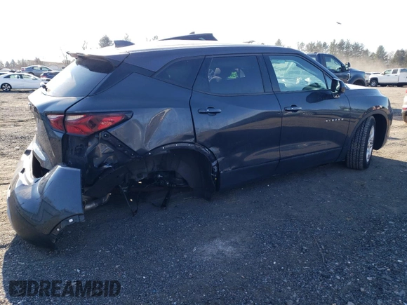 2021 Chevrolet Blazer LT с VIN 3GNKBHRS6MS516178, выставлен на аукционе Copart как лот 45988215 с пробегом 75 000 миль миль и На запчасти • Non repairable. История ставок и продаж доступна на DreamBid. Изображение 3.