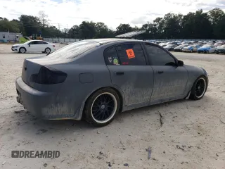 2005 Infiniti G35 with VIN JNKCV51E35M222777, listed as a Copart auction lot 73099604 with Not Provided miles and Salvage Title. Bid and sale history available at DreamBid. Image 3.