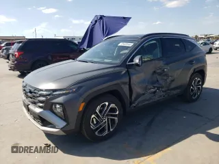 2025 Hyundai Tucson Limited with VIN 5NMJE3DE8SH446896, listed as a Copart auction lot 72633544 with 397 mi miles and Salvage Title. Bid and sale history available at carsss.com. Image 1.