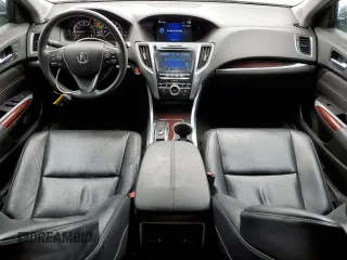 2015 Acura TLX V6 Tech with VIN 19UUB3F56FA001741, listed as a Copart auction lot 50956775 with 92,822 mi miles and Salvage Title. Bid and sale history available at carsss.com. Image 8.